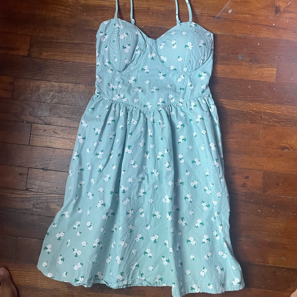 Floral Spaghetti Strap Dress